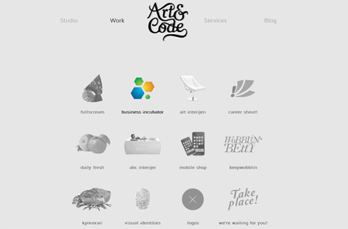 w27 - Showcase of Grey Website Designs