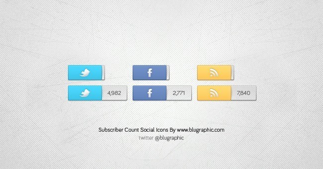 Social Icons V2 - Free Social Media Icons 18 Sets