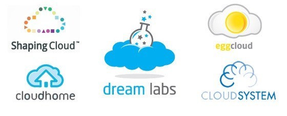 inspiring cloud based logos - 40 Inspiring Cloud Based Logos