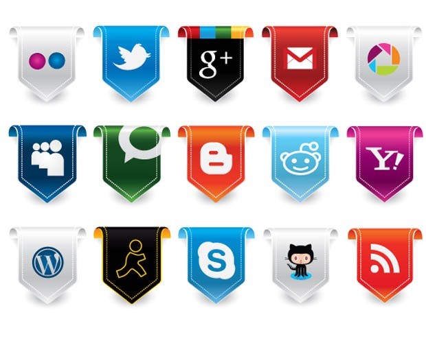 smedia large vectorgab - New Social Media Vector Icons