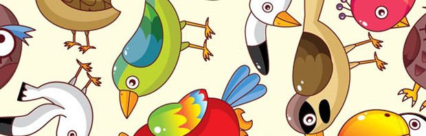 Lovely Funny Birds Vector funnybirrd large vectorgab 620x198 - Lovely Funny Birds Vector