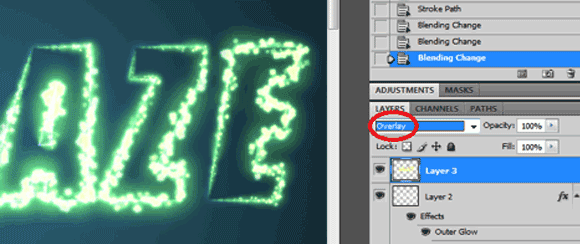 image042 - Creating a Bright Sparkled Text Effect in Photoshop