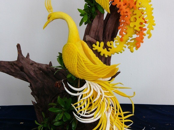 BVCE 02 - 12 Beautiful Vegetable Carving Examples