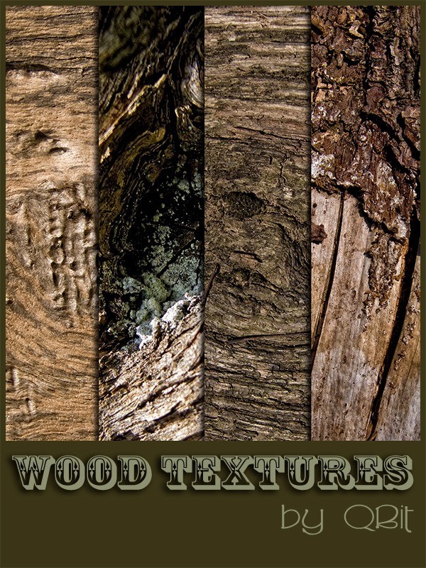 WOOD TEXTURES by QBit71 - 200+ Free High Quality Grunge Wood Texture