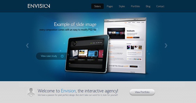 envision - Special Giveaway Offer: 3 Stunning WordPress Layouts from ThemeFuse