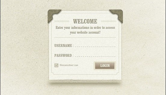 psd forms1 1 - Best Free Login and Sign Up Forms PSD