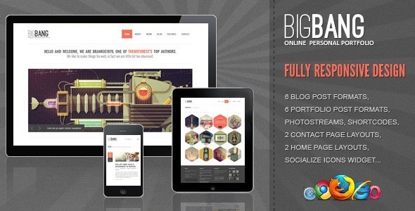 01 Banner - Bigbang - Responsive WordPress Template