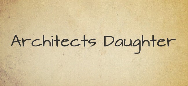Architects Daughter - Free Handwritten Fonts
