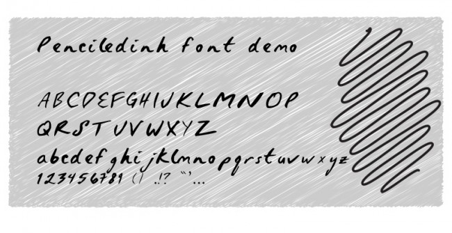 Penciledinh font demo by Ke  e1363864968573 - Free Handwritten Fonts
