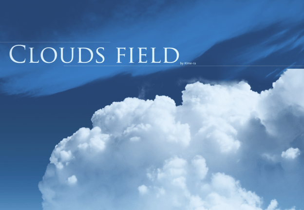 brushes   clouds   field by kime ra d3k0xfj 624x431 - 30+ Free Photoshop Cloud Brushes