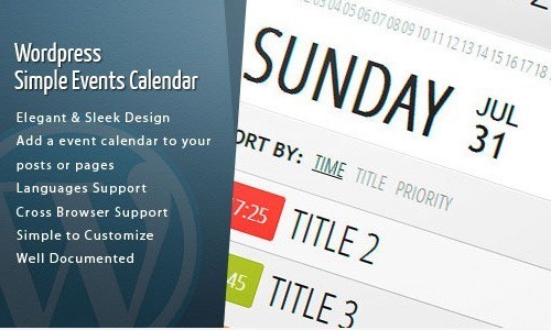 wp calendar plugin event - Amazing WordPress Calendar Plugins
