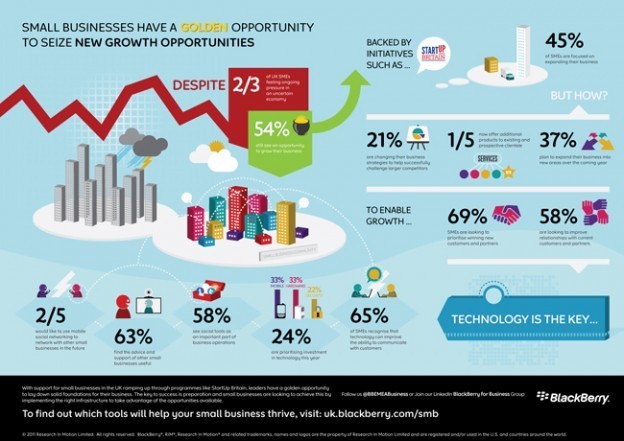 BlackBerry SMB Infographic1 624x441 - Best Infographics For Your Inspiration
