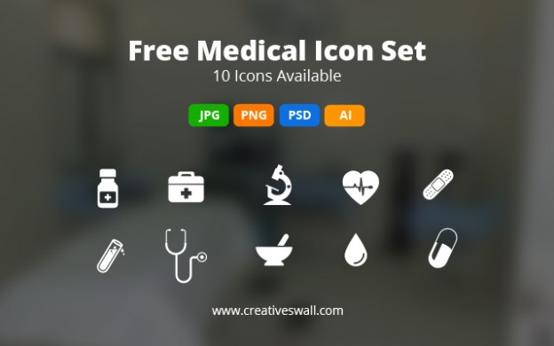 Post image 624x390 - Free Medical Icon Set