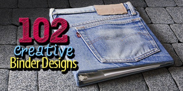 102 incredibly cool binder design ideas tw - 102 Incredibly Cool Binder Design Ideas