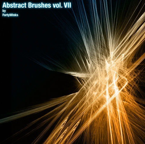 361 abstract brush pack vol 7 - 83 Awesomely Abstract Photoshop Brushes for 2014