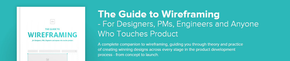 the Guide to wireframe 940x198 - Free Ebook: The Guide to Wireframing