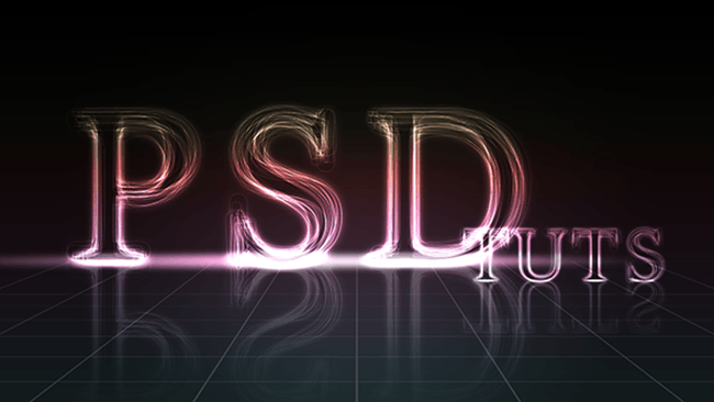 final - Create a Layered Glowing Text Effect