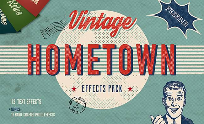 Hometown Vintage Effects Pack - Hometown Vintage Effects Pack