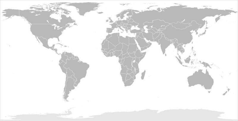 Wikimedia Blank Map - Flat World Wikimedia Blank Map - Flat World