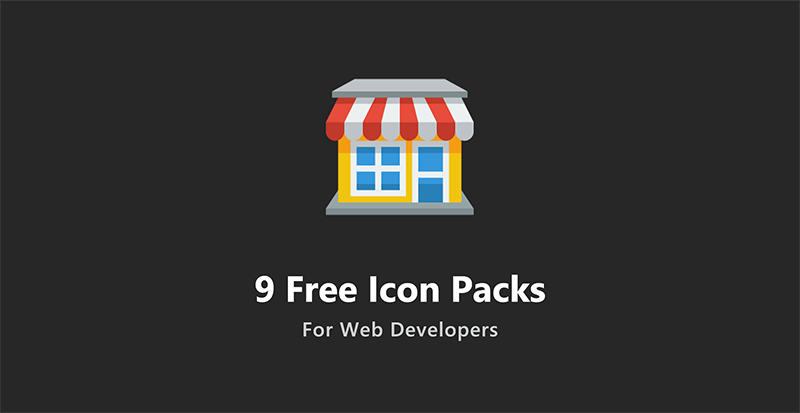 9 free icon packs - 9 Free Icon Packs For Web Developers