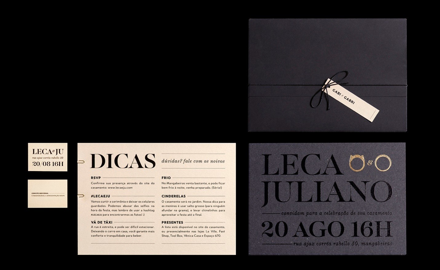 00 composicao geral 2 - 32 Beautiful Envelope Design Examples for Inspiration