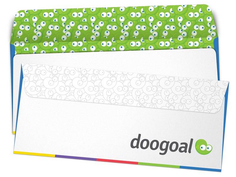 envelope doogoal 2 - 32 Beautiful Envelope Design Examples for Inspiration