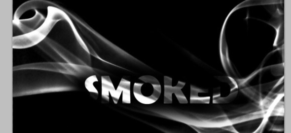 T101 12 - How To Add the Smoke Highlighted Text Effect in Photoshop