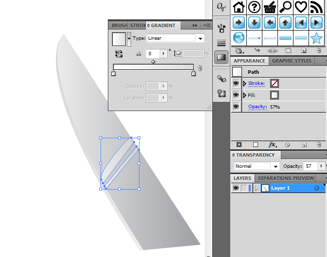 T81 05 - Creating your Very Own Knife Vector Icon in Illustrator
