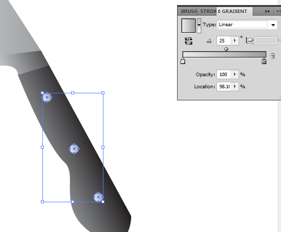 T81 08 - Creating your Very Own Knife Vector Icon in Illustrator