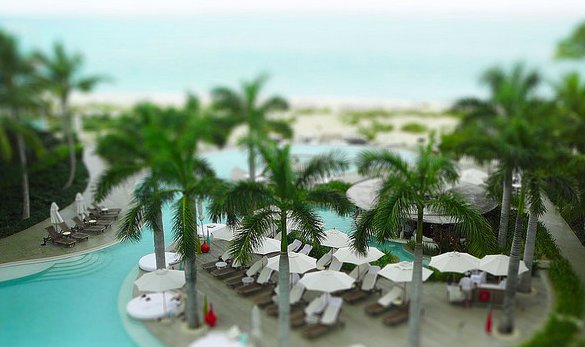 beach tiltshift - 30+ Awesome Examples of Tilt-Shift Photography