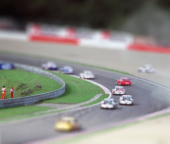 mini porshe - 30+ Awesome Examples of Tilt-Shift Photography