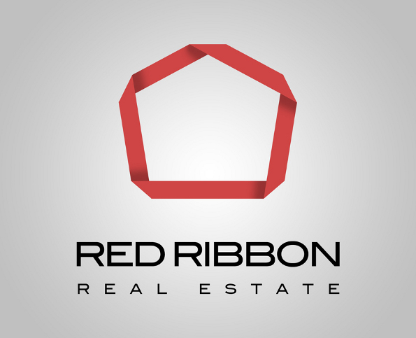 2 ribbon logo - 20+ Beautiful Red Logo Designs
