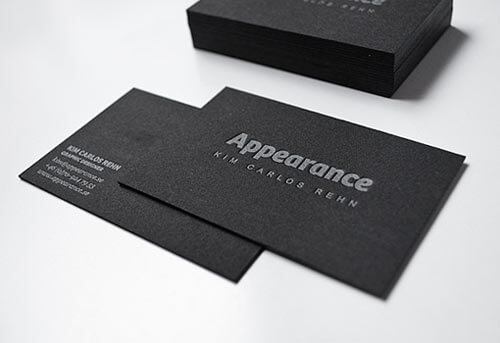 appearance letterpress - Best Business Card Designs For Inspiration