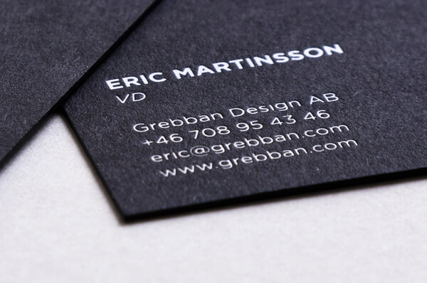 grebban business cards 2013 - Best Business Card Designs For Inspiration