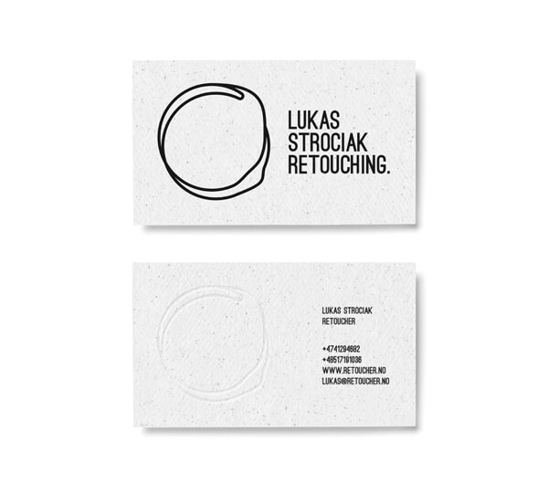 lukas strociak - Best Business Card Designs For Inspiration