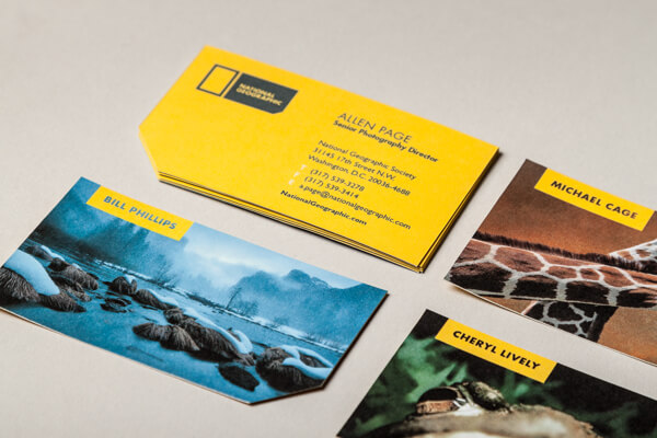 national geographic business card - Best Business Card Designs For Inspiration