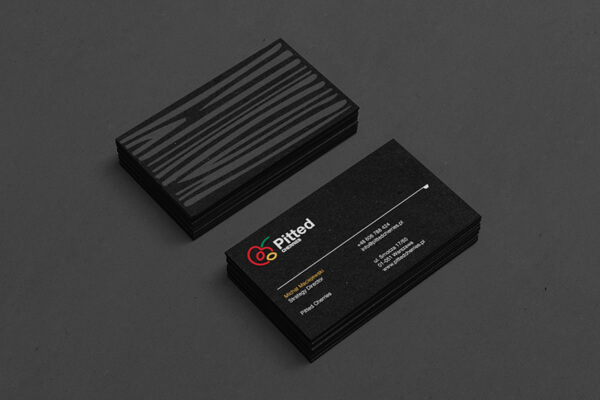 pitted - Best Business Card Designs For Inspiration