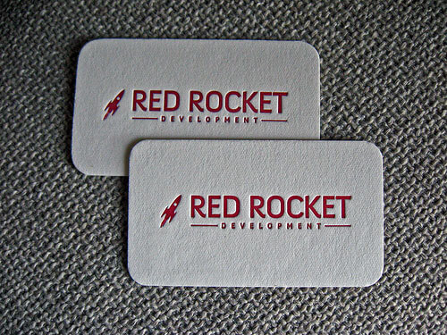 red rocket - Best Business Card Designs For Inspiration