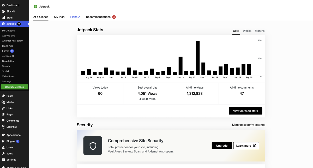 jetpack setup connected - How to Set Up Jetpack on WordPress (Free Security + Speed)