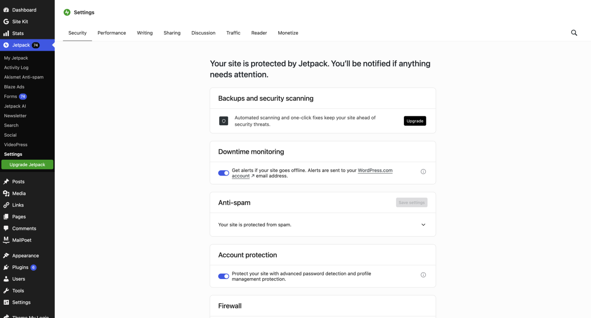jetpack setup security - How to Set Up Jetpack on WordPress (Free Security + Speed)