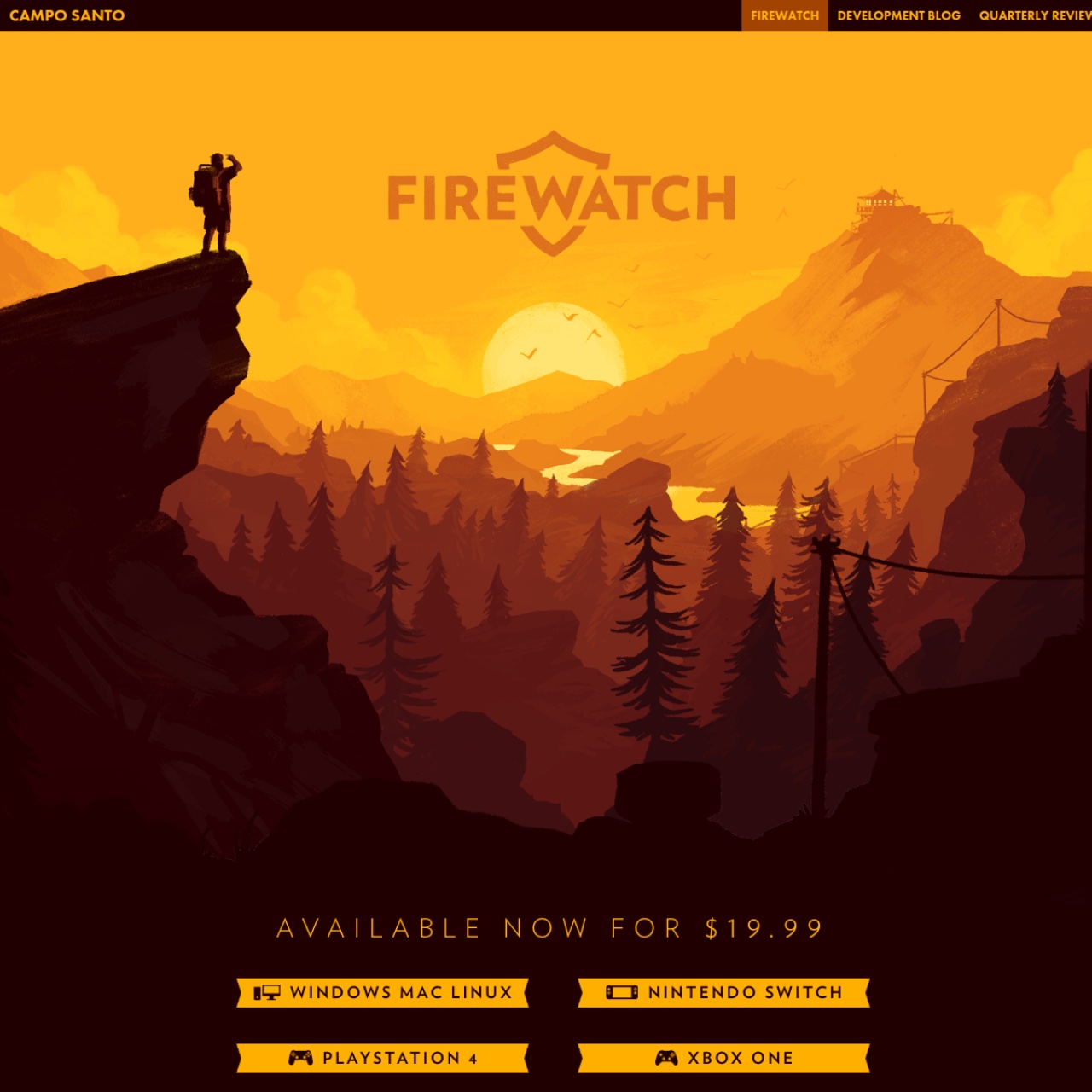 scroll firewatch 2026 - 10 Websites With Amazing Scrolling Effects
