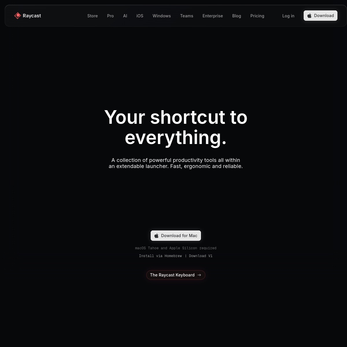 scroll raycast 2026 - 10 Websites With Amazing Scrolling Effects