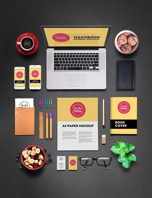 free branding mockup - 60+ Branding, Identity & Stationery Free PSD Mockups